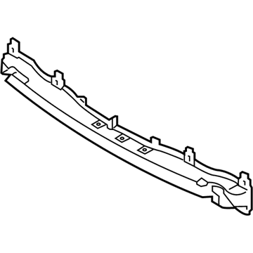 Kia 86631C6000 Beam-Rear Bumper