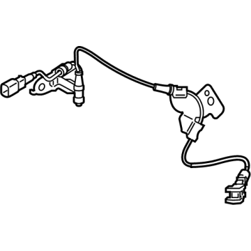 Kia 59810J5000 Sensor Assembly-Front Abs L