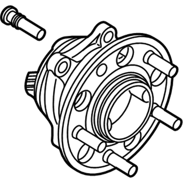 Kia 51750J5000 Front Wheel Hub Assembly