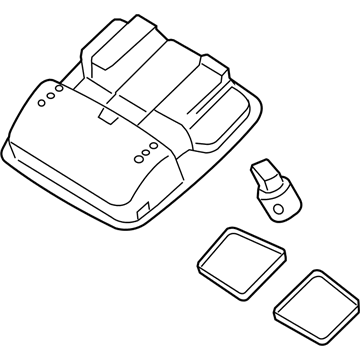 Kia 928001G210RU Lamp Assembly-OVERHEADEAD Console