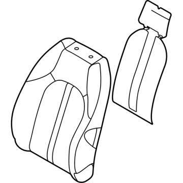 Kia 88450L3010 Pad Assembly-FRT Seat Ba