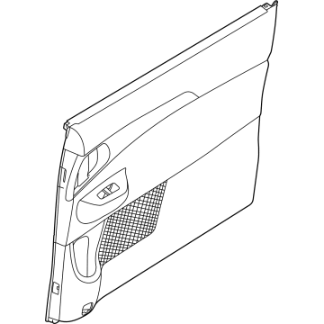 Kia 83308R0330GY3 Panel Assembly-Rear Door