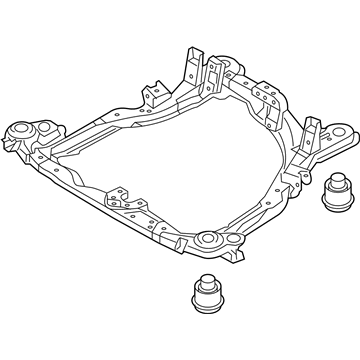 Kia 624051F000 Crossmember Complete