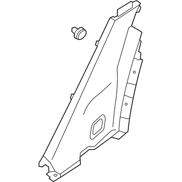 Kia 85895H9000WK Trim Assembly-Rear Wheel House