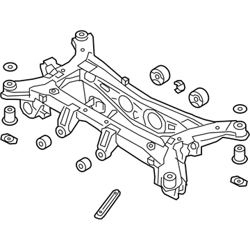 Kia 554052P450 Crossmember-Rear