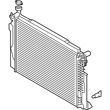 Kia 25310J5020 Radiator Assembly