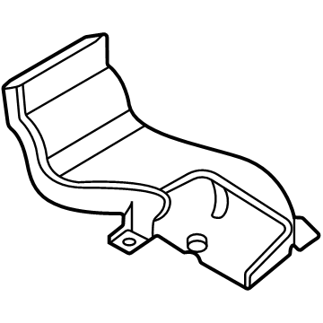 Kia 97370Q4000 Duct-Rear Heating,RH