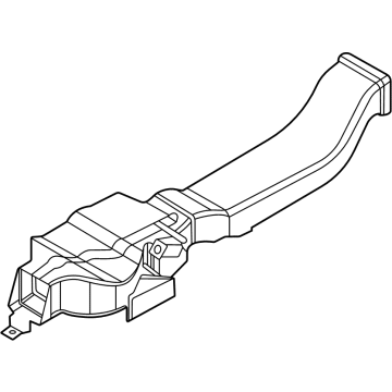 Kia 97010Q4000 Duct Assembly-Rr Vent