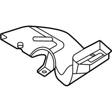 Kia 97360Q4000 Duct-Rear Heating,LH