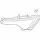 Kia 922023W000 Front Fog Lamp Assembly, Right