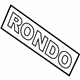 Kia 863111D000 Rondo-Emblem