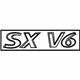 Kia 863182G600 Sx V6-Emblem