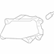 Kia 922022G500 Front Fog Lamp Assembly, Right