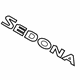 Kia 86312A9000 Sedona-Emblem