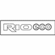 Kia 863101W010 Rio Eco-Emblem