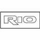 Kia 863101W000 Rio-Emblem