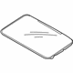 Kia 81610A9000 Front Sunroof Glass Panel Assembly