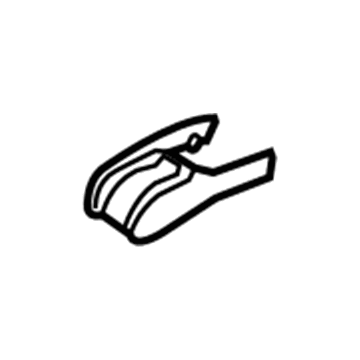 Kia 880553R500WK Cover-Front Seat Mounting Front