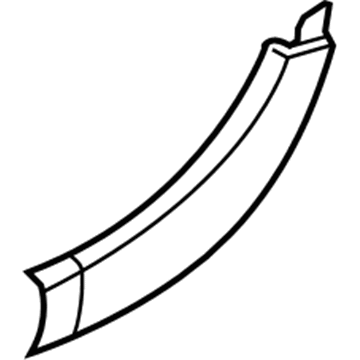 Kia 0K2AA504P1A Guard-Stone,RH