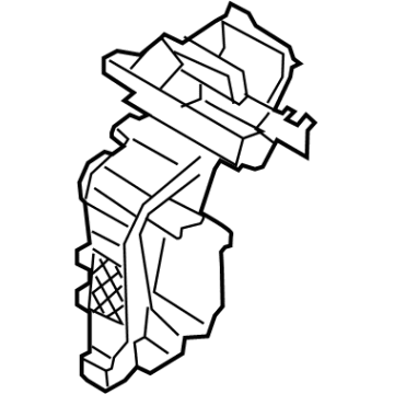 Kia 97134R5000 CASE-HEATER,LH