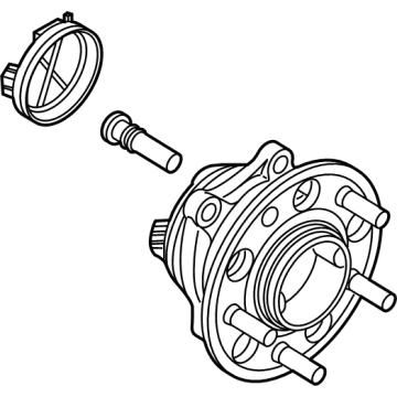 Kia 51750J5000 Front Wheel Hub Assembly