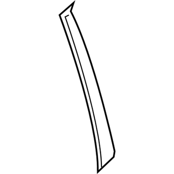 Kia 0K30A51992 Tape-Rear Door NO2,LH