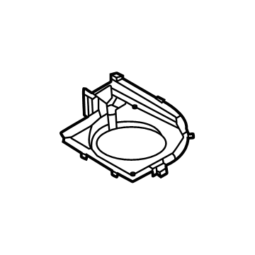 Kia 97115N9000 CASE-BLOWER,LWR