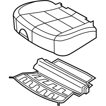 Kia Telluride Seat Cushion - 89100S9520ONK