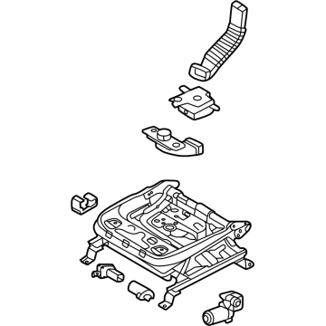 Kia 88500Q5140 Track Assembly-LH