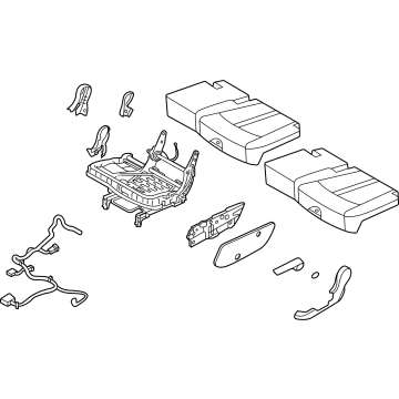 Kia 89100R5280MRL Cushion Assembly-2ND Sea