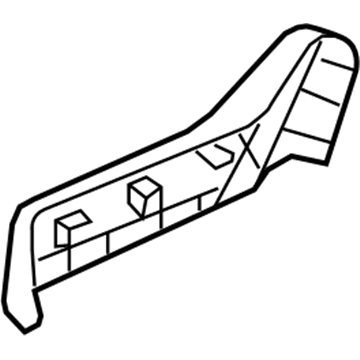 Kia 882702TAA0VA Shield Cover-Seat