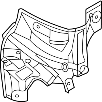 Kia 84127R0000 INSULATOR Assembly-FENDE