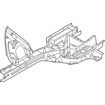 Kia 64602R0000 Member Assembly-Front Si