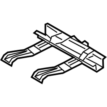 Kia 65850D3000 Crossmember Assembly-Rear