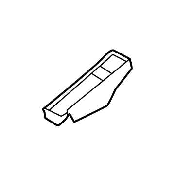 Kia 84169P1000 COVER-FENDER APRON U