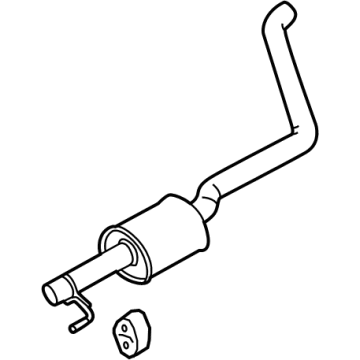 2022 Kia Rio Exhaust Pipe - 28650H9300