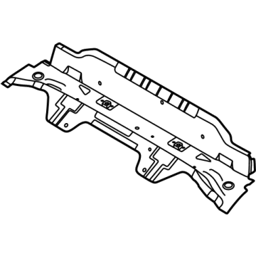 65850AT500 Kia CROSSMEMBER ASSY-RR Illustration 1 of 1