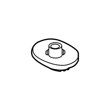 Kia 98953N9000 GROMMET-REAR WASHER