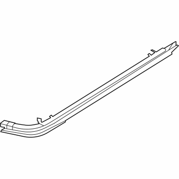 Kia 83914R0010 Rail Assembly-Rr Dr Ctr