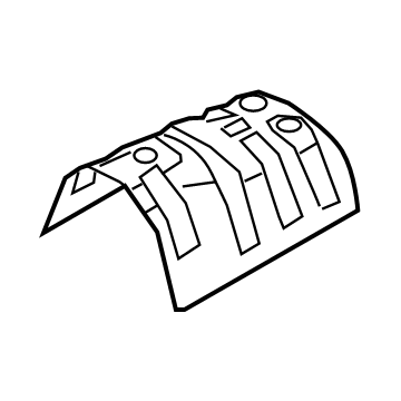 Kia 28793H8100 Protector-Heat Center