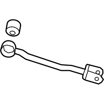 Kia 552703T100 Arm Assembly-Rear Trailing