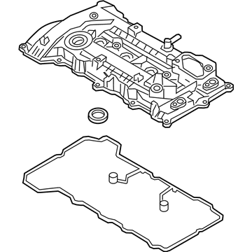 Kia 224102E700 Cover Assembly-Rocker