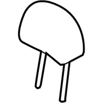 Kia 887003T000KBG HEADREST Assembly-Front