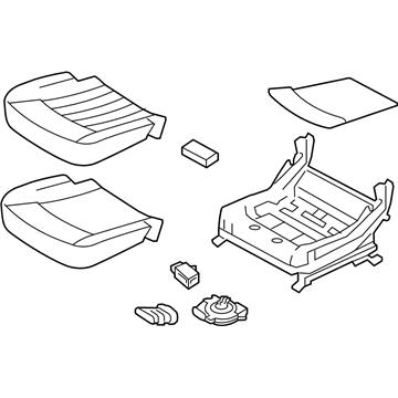 Kia 887003T000KBW Headrest Assembly-Front Seat
