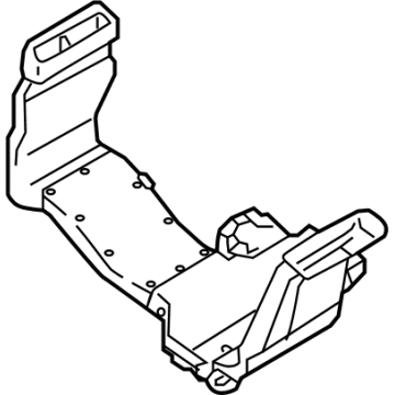 Kia 97360B1000 Duct-Rear Heating,LH
