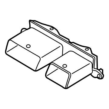Kia 28212D9000 Duct-Extension