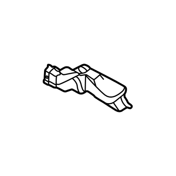 Kia 97279P0000 DUCT-SHOWER,LH
