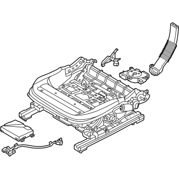 Kia 88500CV740 TRACK ASSY-LH