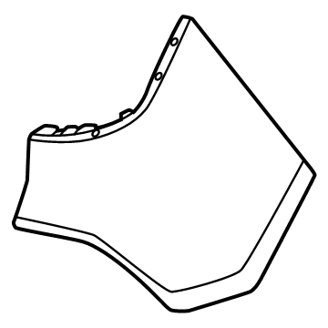 Kia 86656Q5700 COVER-RR BUMPER SIDE Kia 86656Q5700 COVER-RR BUMPER SIDE