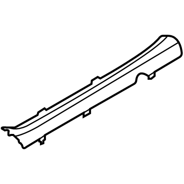 Kia 85870R0000OFB Trim Assembly-Fr Dr SCUF